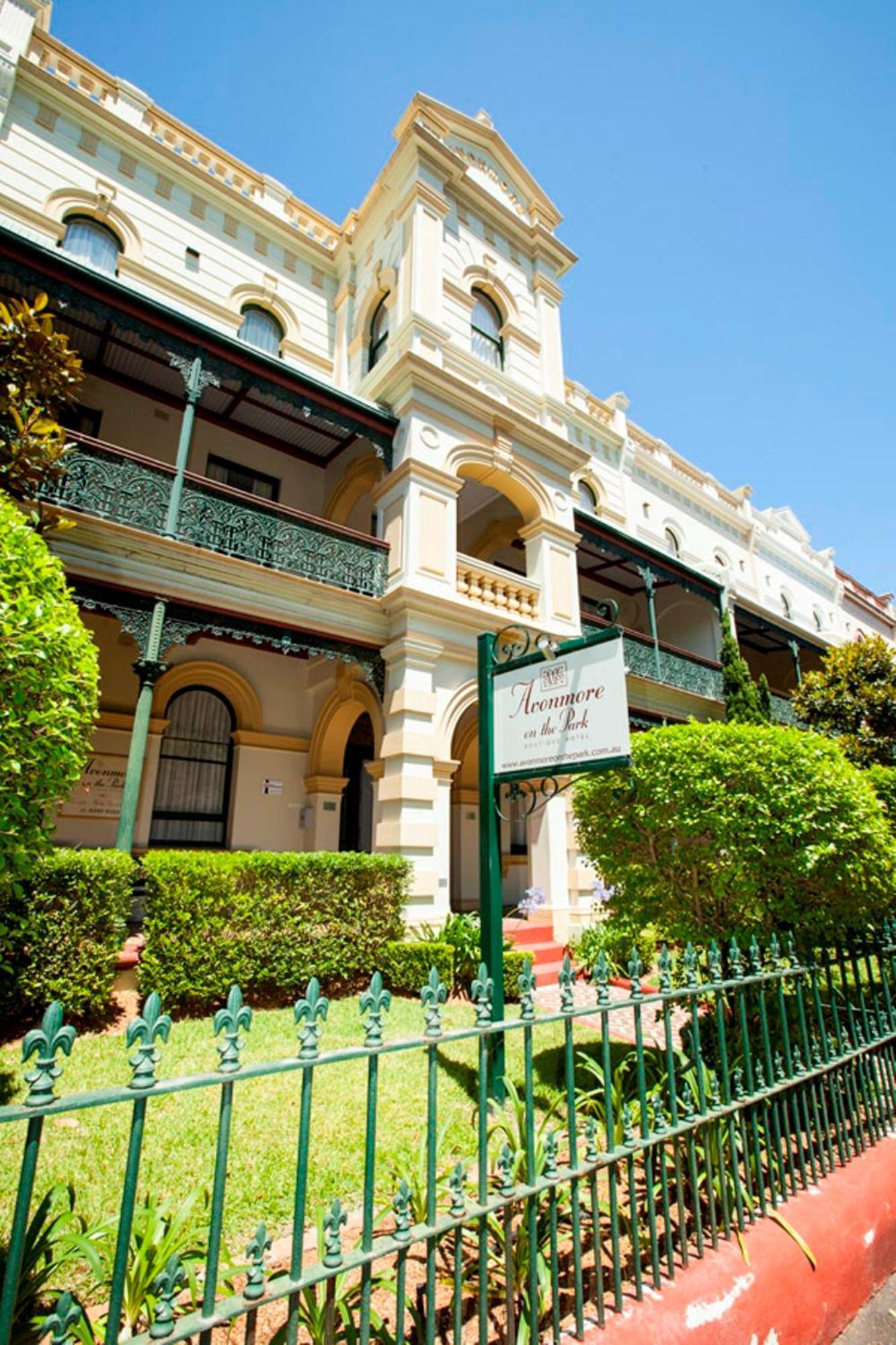 Avonmore On The Park Boutique Hotel Randwick Zewnętrze zdjęcie